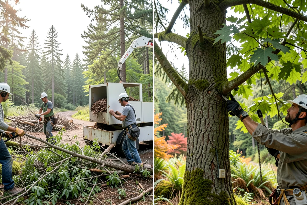 Debris Cleanup in Sedro-Woolley, Skagit County, WA - Sort material by type and size