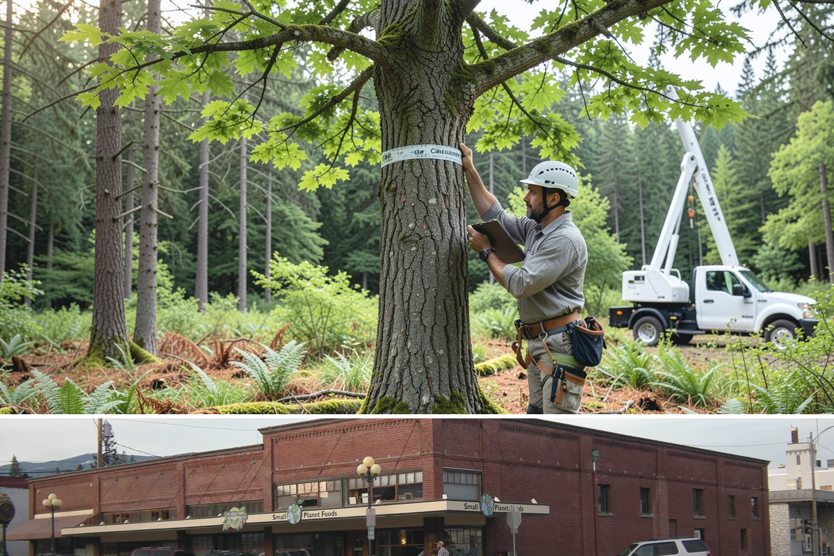 Debris Cleanup in Sedro-Woolley, Skagit County, WA - This service can be performed year-round in Puget Sound weather but often follows storms or tree work