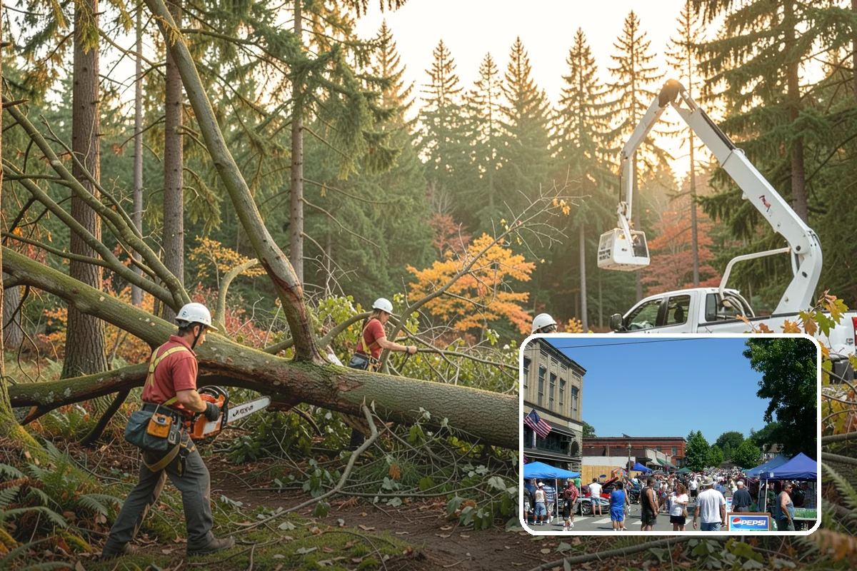 Debris Cleanup in Snohomish, Snohomish County, WA - Turns removed wood and debris into usable products