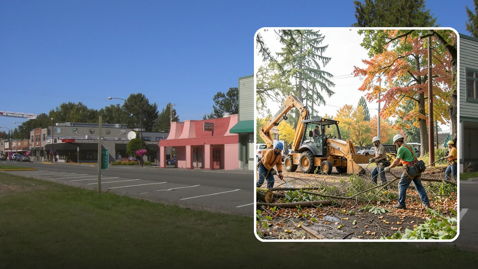 Debris Cleanup in Snoqualmie, King County, WA - The collection and removal of branches, leaves, and woody debris from a site.