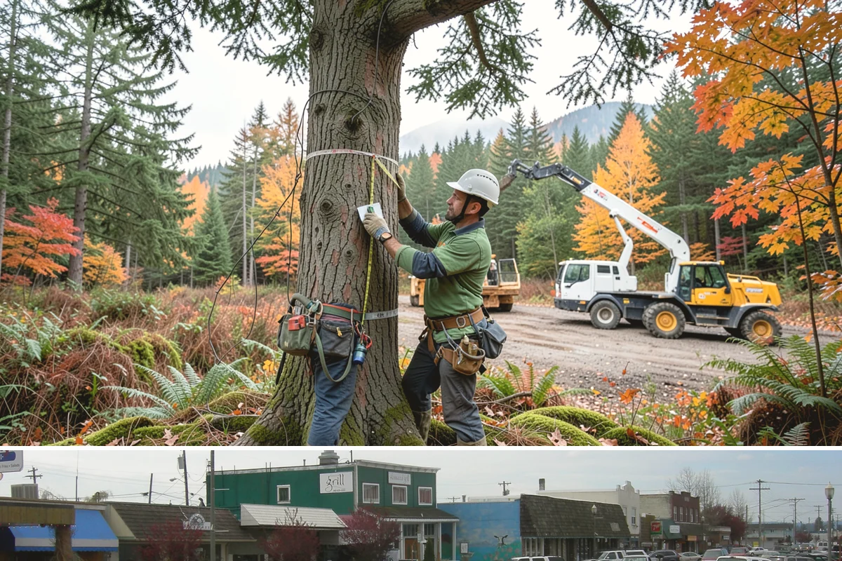 Debris Cleanup in Stanwood, Snohomish County, WA - This service can be performed year-round in Puget Sound weather but often follows storms or tree work