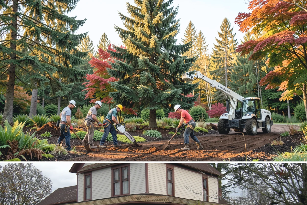 Debris Cleanup in Sumner, Pierce County, WA - This service can be performed year-round in Puget Sound weather but often follows storms or tree work