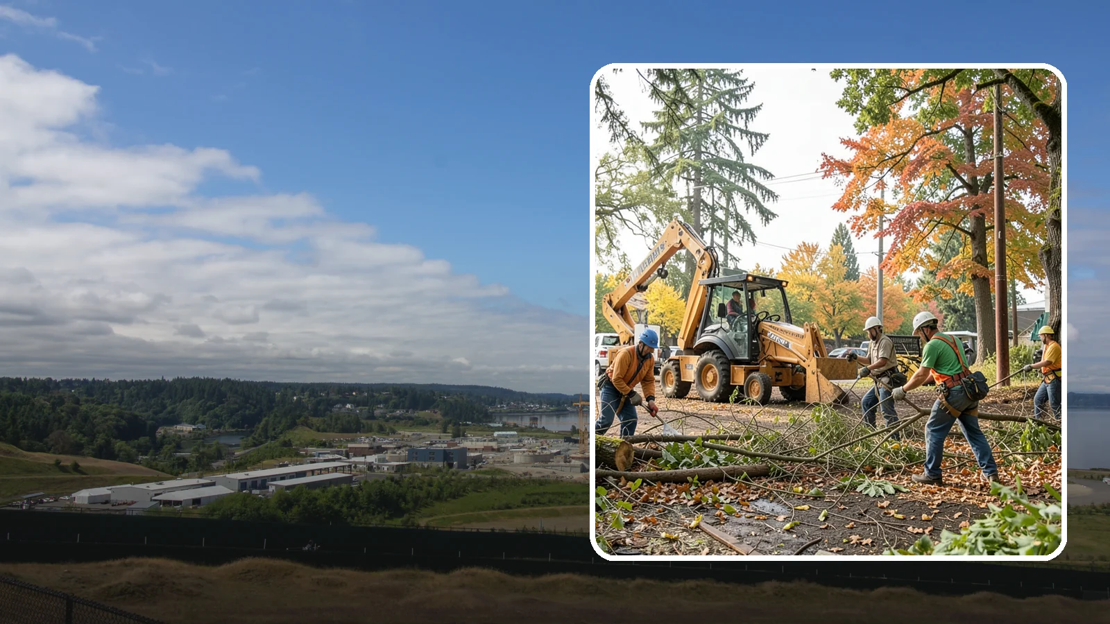 Debris Cleanup in University Place, Pierce County, WA - The collection and removal of branches, leaves, and woody debris from a site.