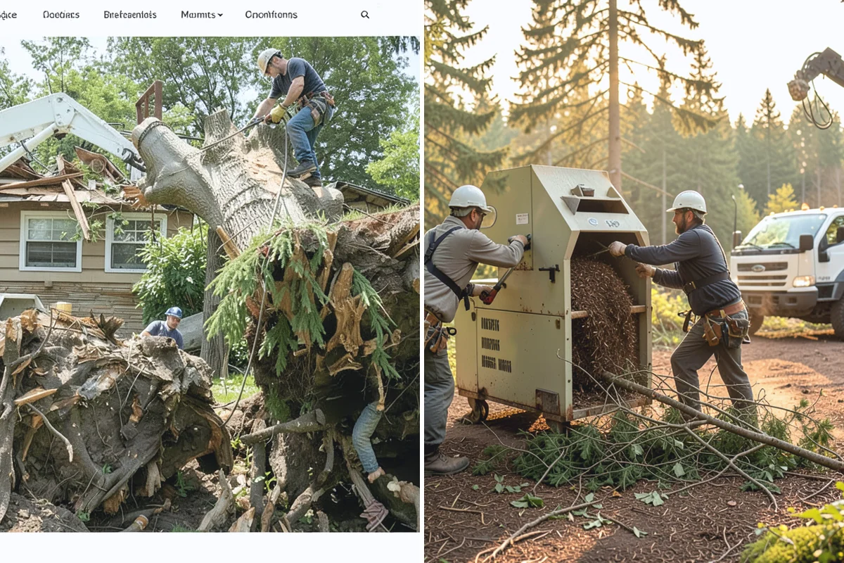 Debris Cleanup in Wilkeson, Pierce County, WA - Sort material by type and size