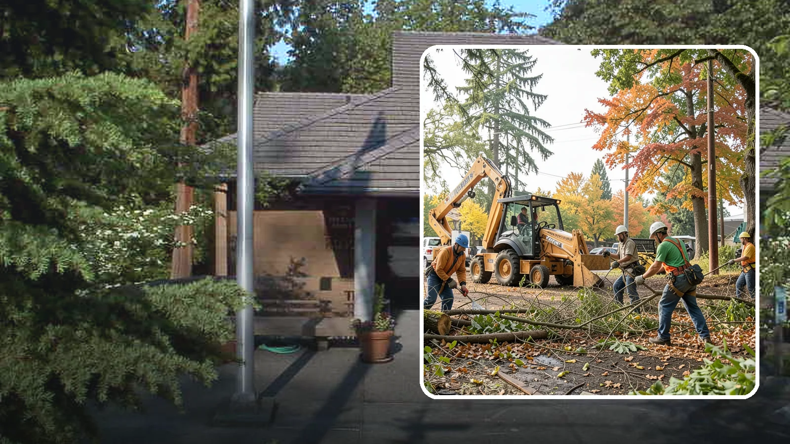 Debris Cleanup in Yarrow Point, King County, WA - The collection and removal of branches, leaves, and woody debris from a site.