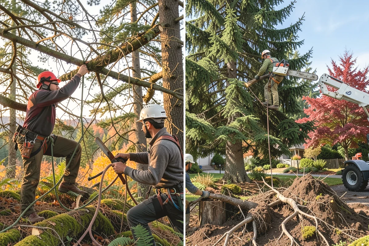 Debris Cleanup in Yarrow Point, King County, WA - Sort material by type and size