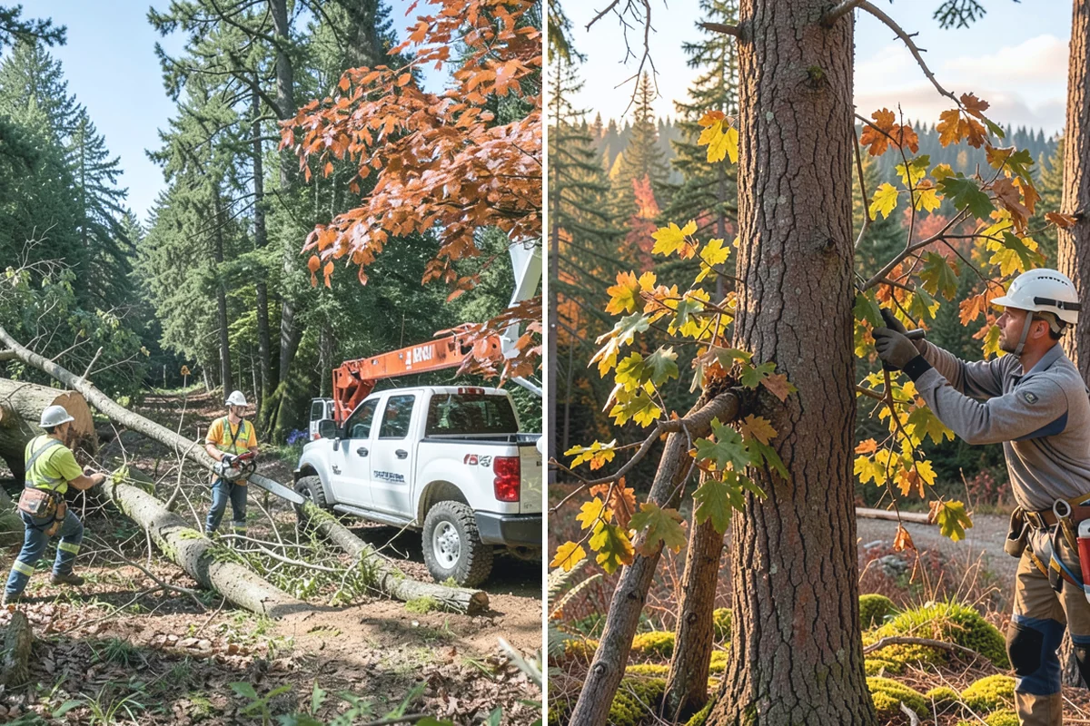 Deep root fertilization in Auburn, King County, WA - Inspect the tree and its site