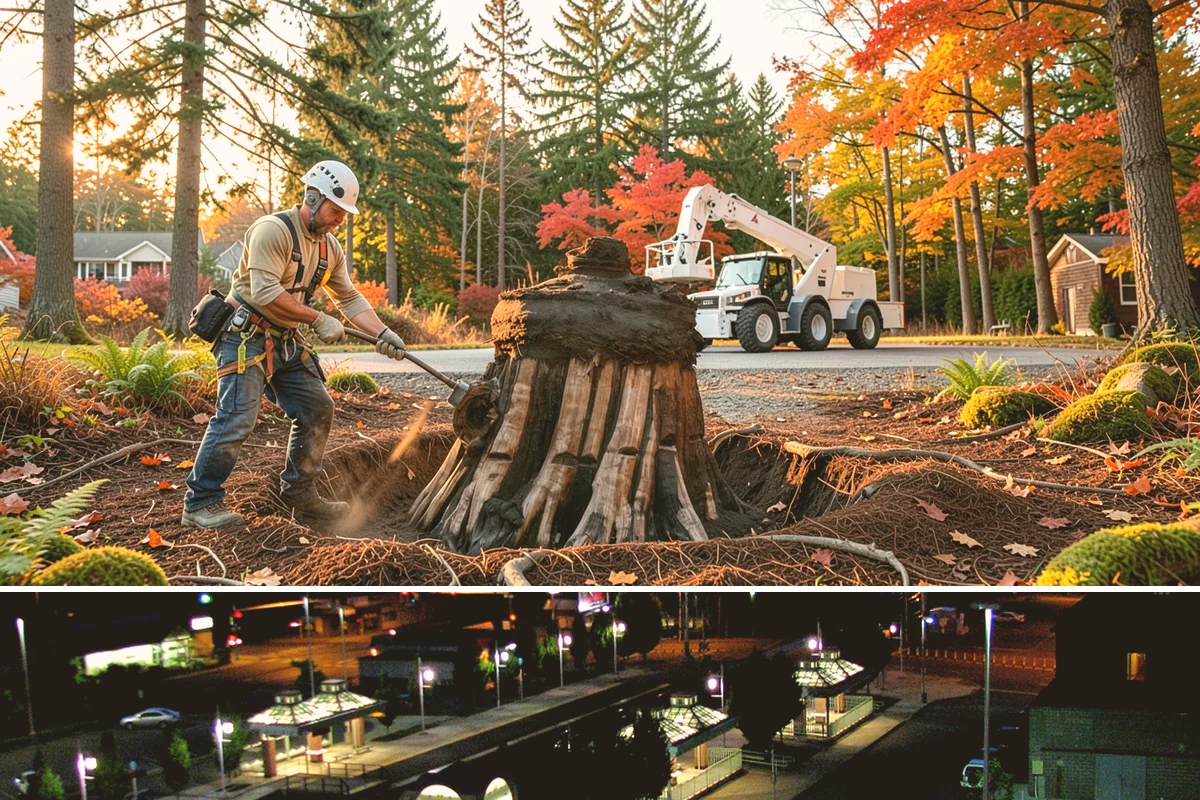 Deep root fertilization in Auburn, King County, WA - This service can be performed year-round in the Puget Sound region but may require air excavation tools during wetter seasons to...