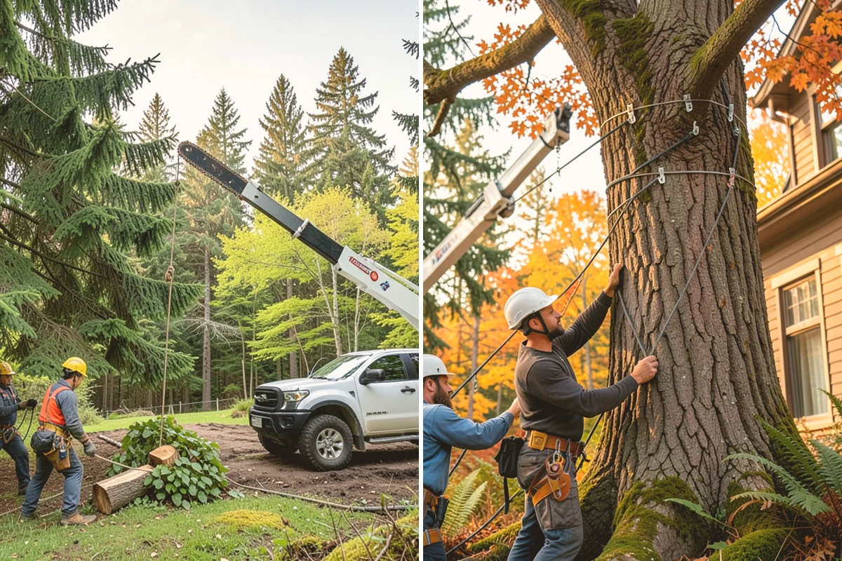Deep root fertilization in Bellevue, King County, WA - Inspect the tree and its site