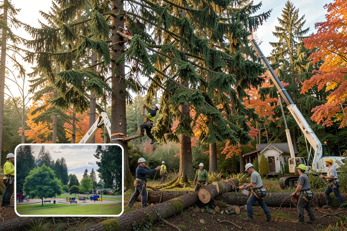 Deep root fertilization in Bonney Lake, Pierce County, WA - Supports long-term tree health and stability