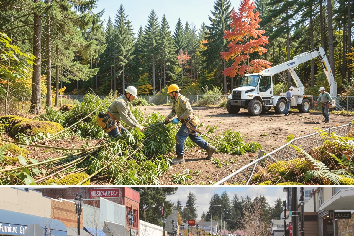 Deep root fertilization in Bothell, King County, WA - This service can be performed year-round in the Puget Sound region but may require air excavation tools during wetter seasons to...
