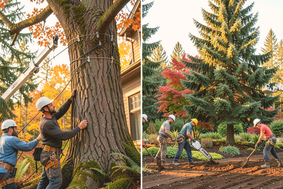 Deep root fertilization in Brier, Snohomish County, WA - Inspect the tree and its site