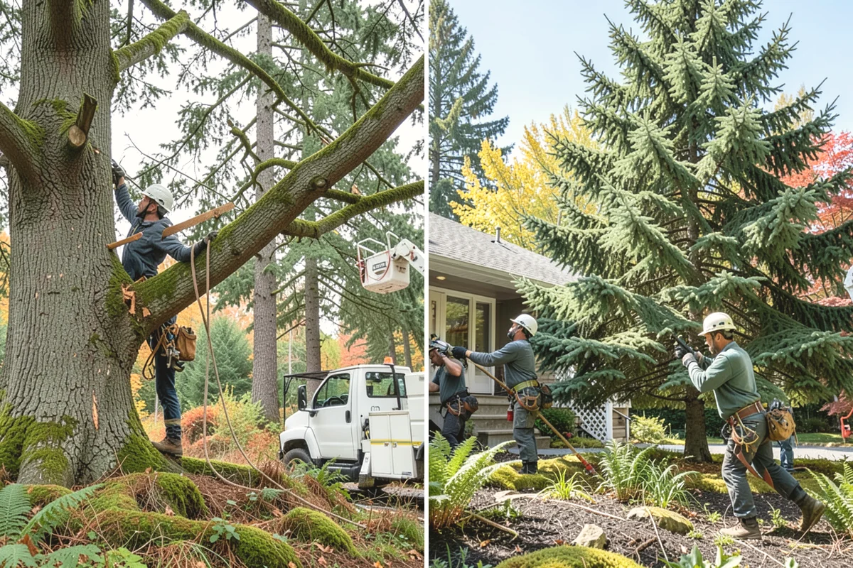 Deep root fertilization in Burien, King County, WA - Inspect the tree and its site