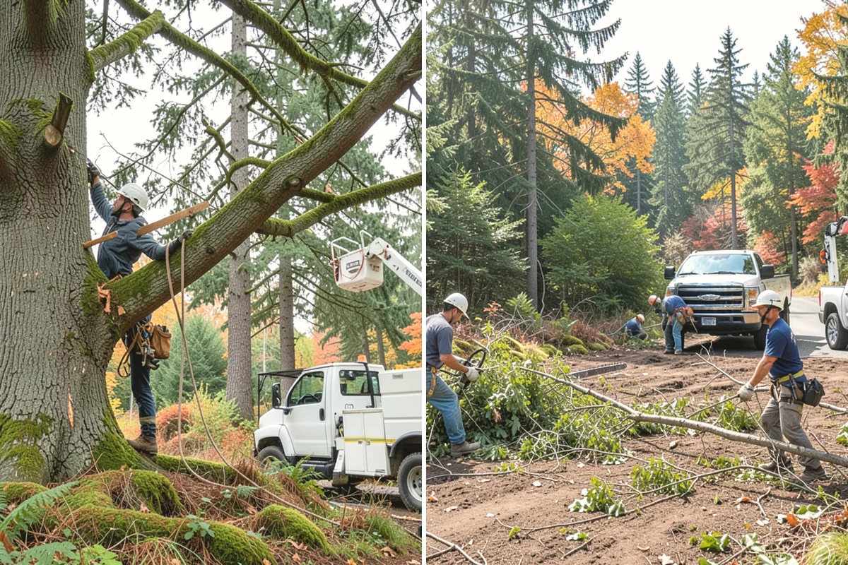 Deep root fertilization in Covington, King County, WA - Inspect the tree and its site