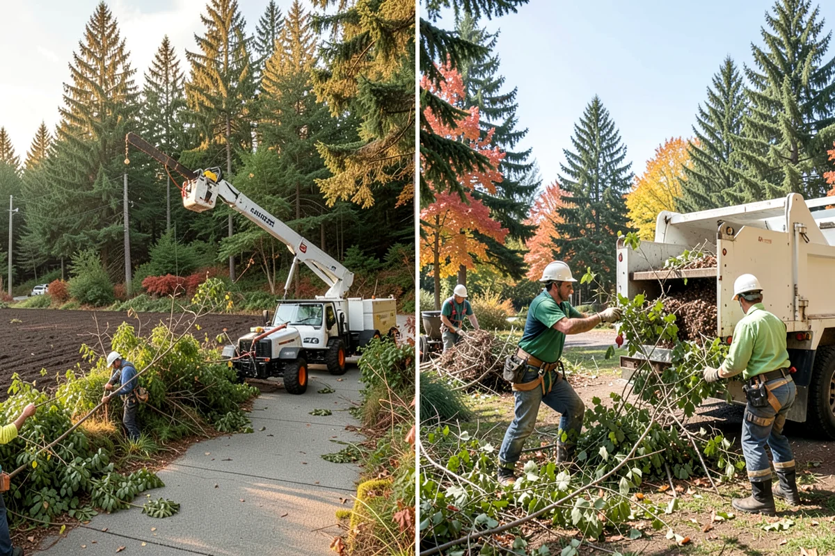 Deep root fertilization in DuPont, Pierce County, WA - Inspect the tree and its site