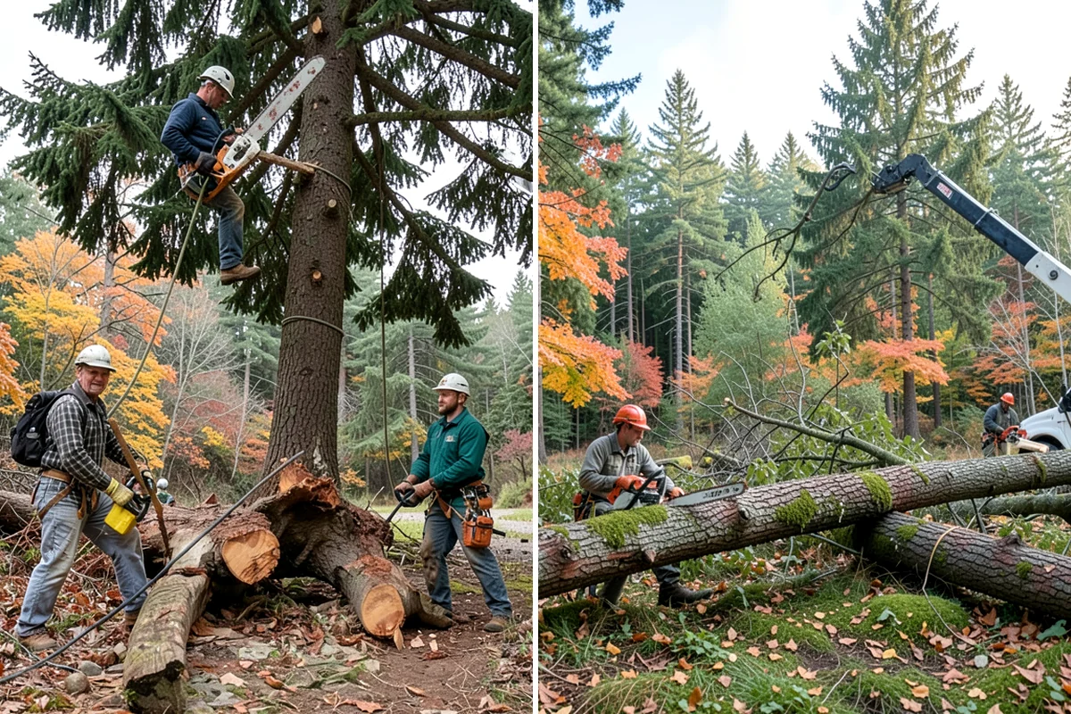 Deep root fertilization in Fircrest, Pierce County, WA - Inspect the tree and its site