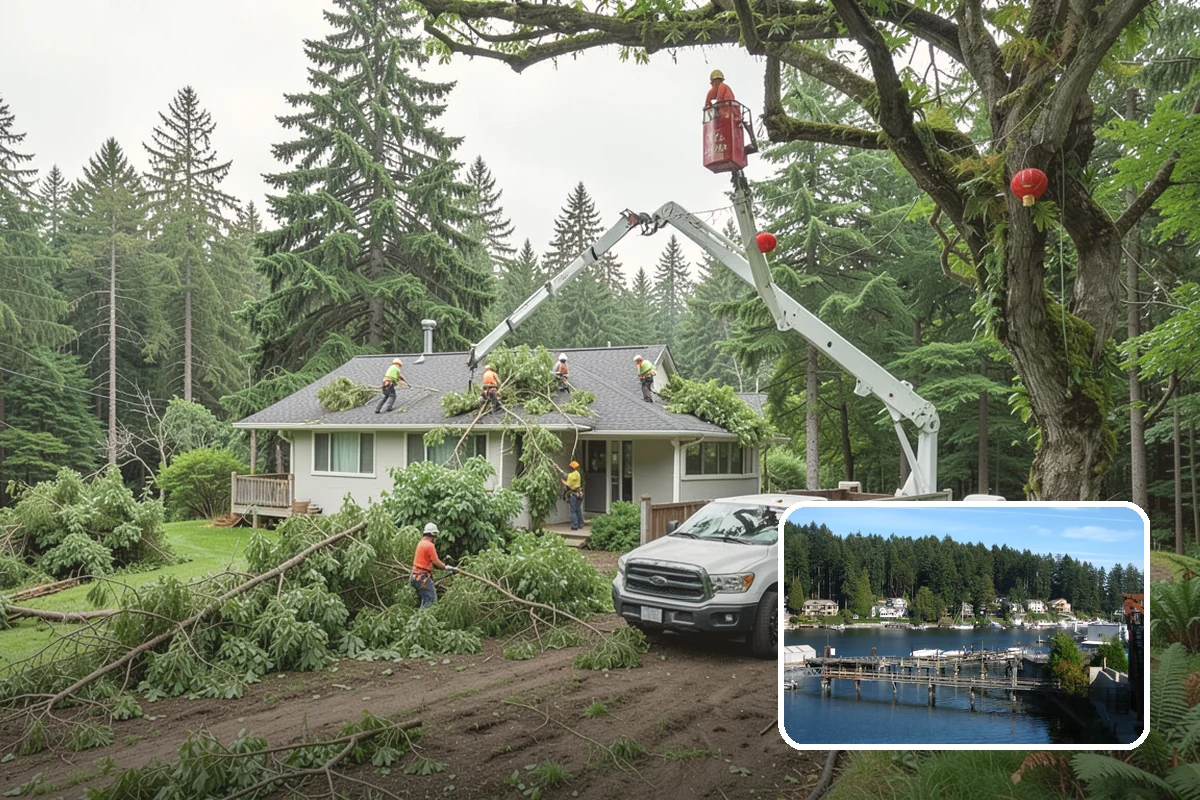 Deep root fertilization in Gig Harbor, Pierce County, WA - Supports long-term tree health and stability