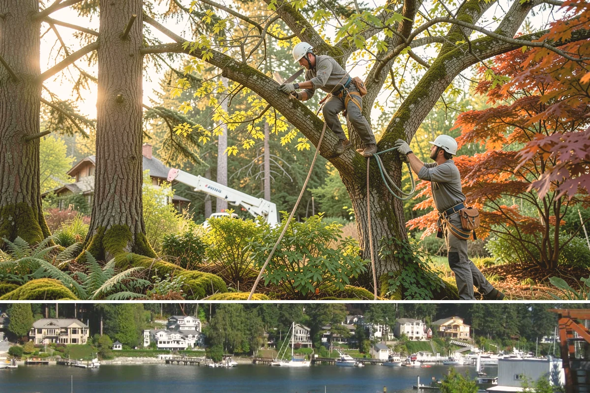 Deep root fertilization in Gig Harbor, Pierce County, WA - This service can be performed year-round in the Puget Sound region but may require air excavation tools during wetter seasons to...