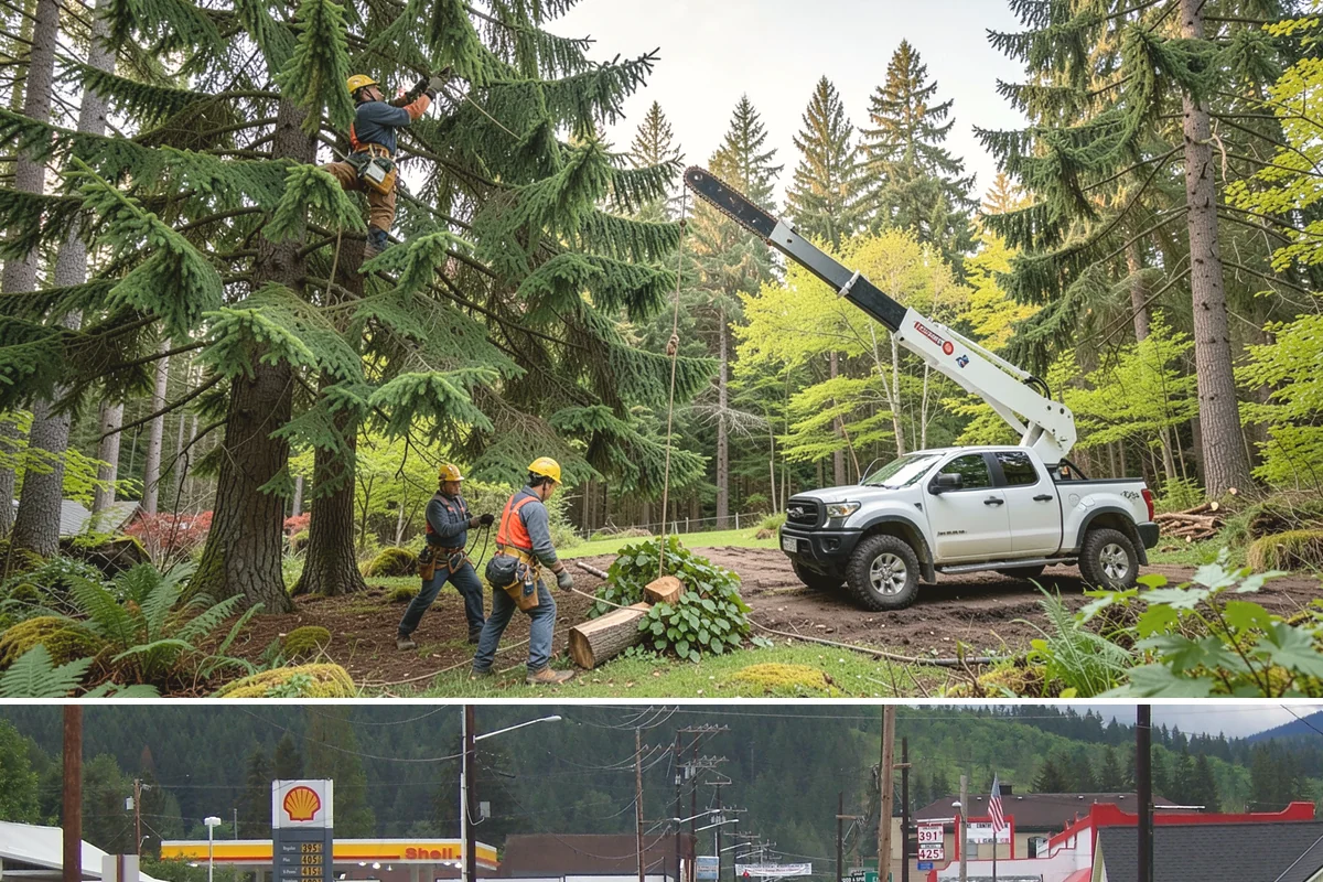 Deep root fertilization in Granite Falls, Snohomish County, WA - This service can be performed year-round in the Puget Sound region but may require air excavation tools during wetter seasons to...