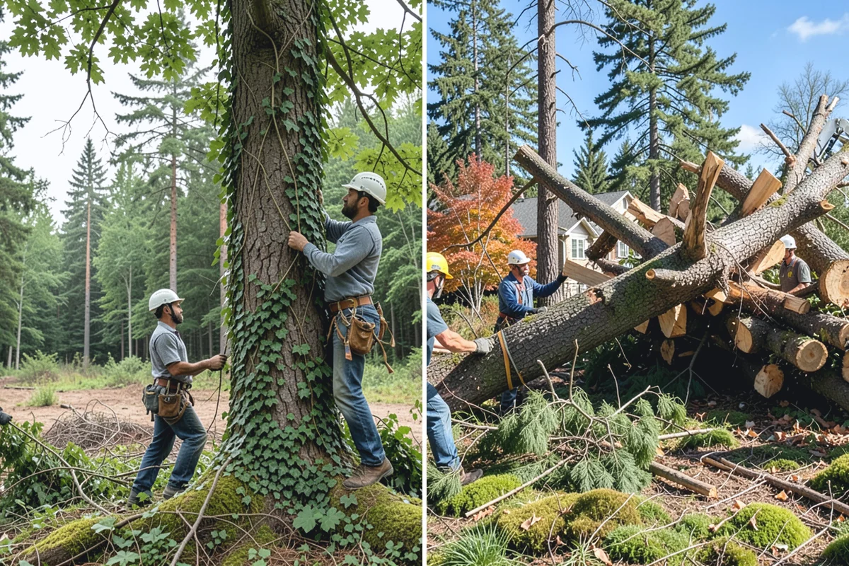 Deep root fertilization in Hamilton, Skagit County, WA - Inspect the tree and its site