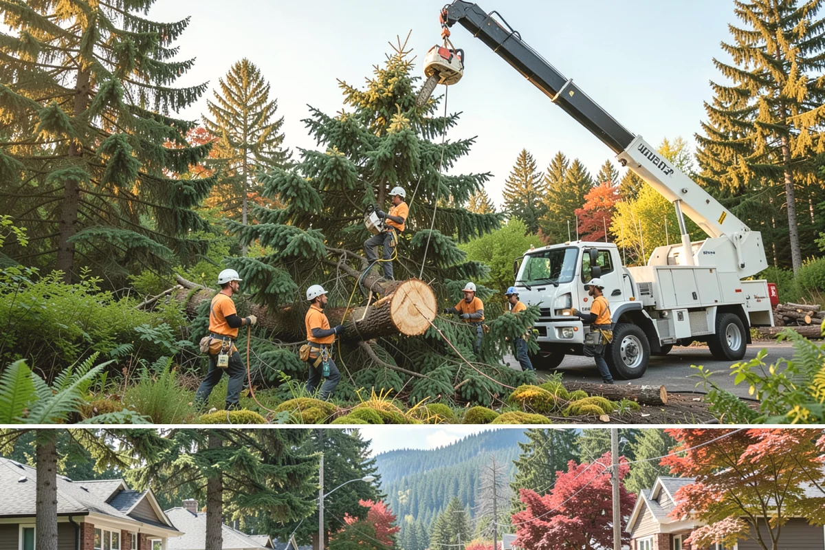 Deep root fertilization in Hunts Point, King County, WA - This service can be performed year-round in the Puget Sound region but may require air excavation tools during wetter seasons to...