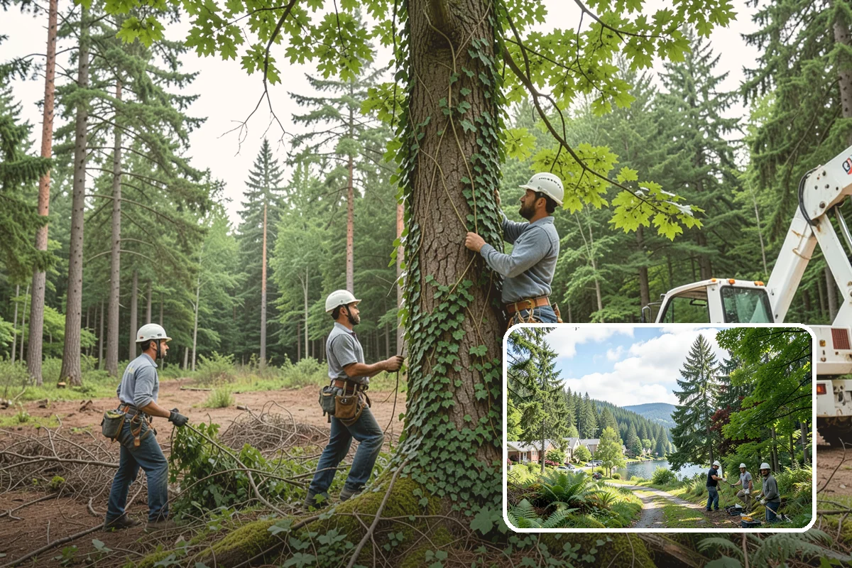 Deep root fertilization in Lake Forest Park, King County, WA - Supports long-term tree health and stability