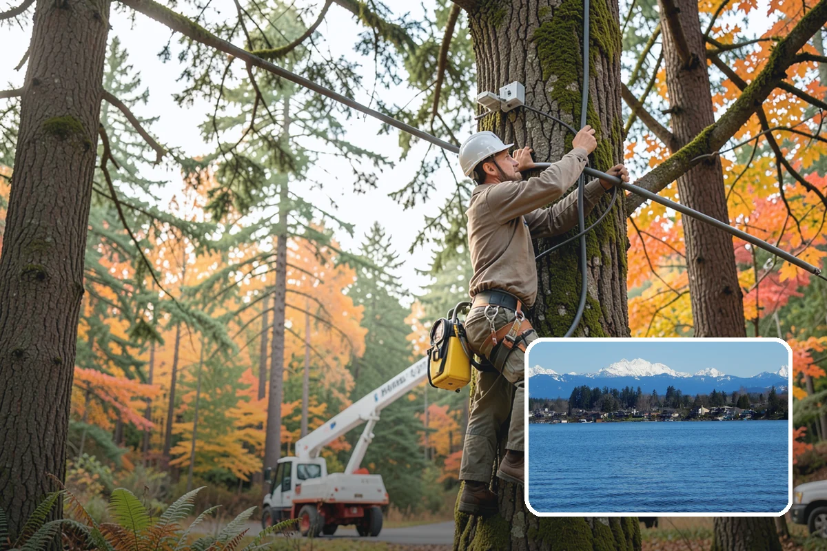 Deep root fertilization in Lake Stevens, Snohomish County, WA - Supports long-term tree health and stability