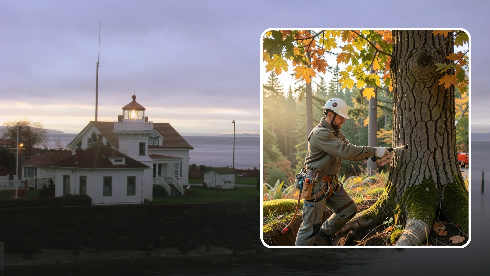 Deep root fertilization in Mukilteo, Snohomish County, WA - The injection of nutrients into the root zone.