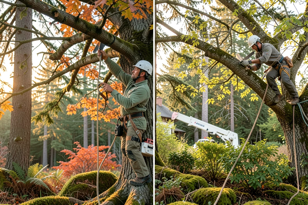 Deep root fertilization in Normandy Park, King County, WA - Inspect the tree and its site