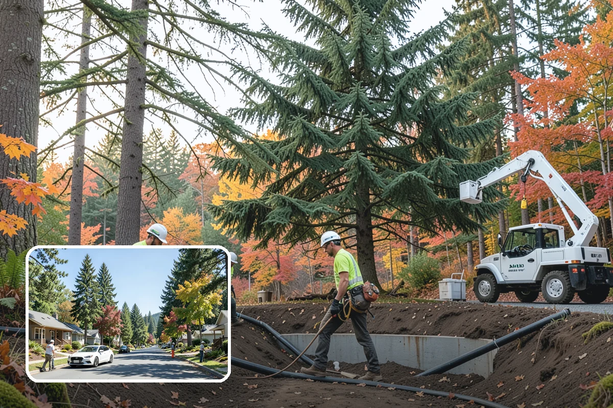 Deep root fertilization in Orting, Pierce County, WA - Supports long-term tree health and stability