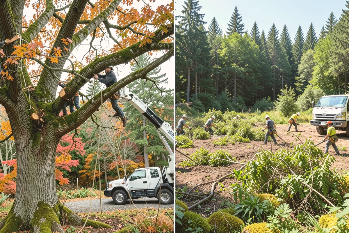 Deep root fertilization in Orting, Pierce County, WA - Inspect the tree and its site