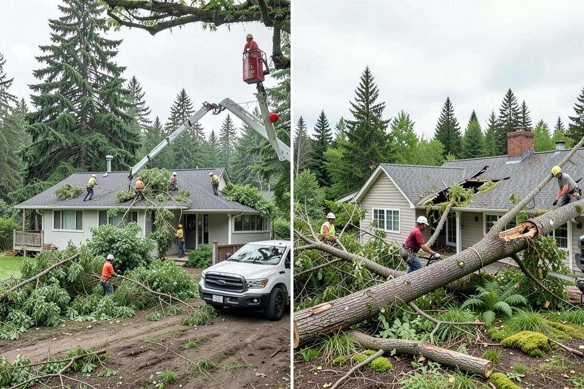 Deep root fertilization in Pacific, King County, WA - Inspect the tree and its site