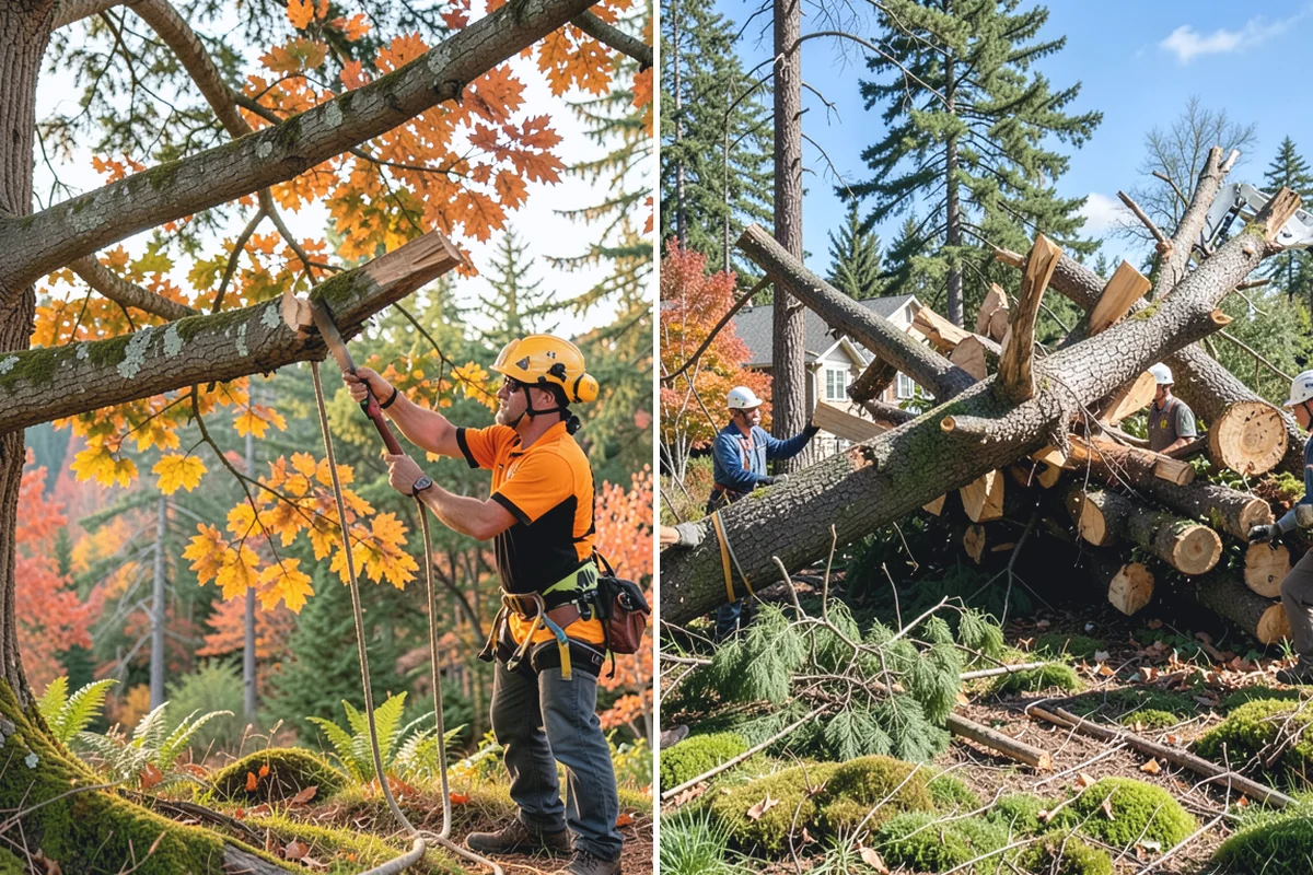 Deep root fertilization in Redmond, King County, WA - Inspect the tree and its site