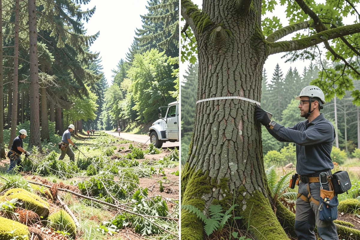 Deep root fertilization in Ruston, Pierce County, WA - Inspect the tree and its site