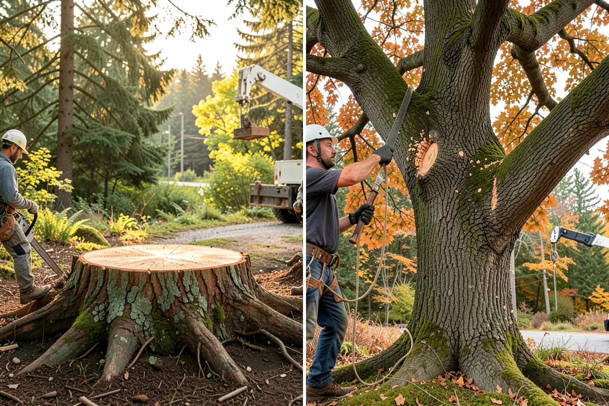 Deep root fertilization in SeaTac, King County, WA - Inspect the tree and its site