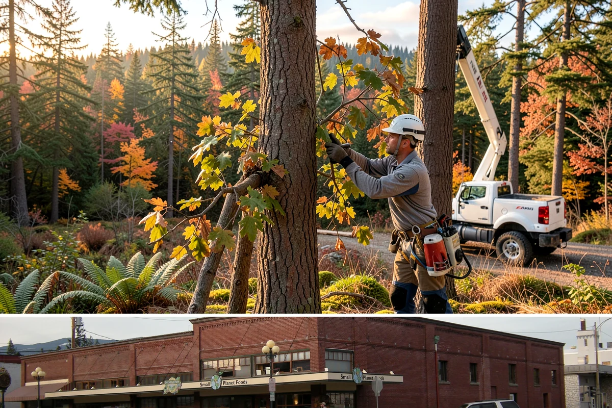 Deep root fertilization in Sedro-Woolley, Skagit County, WA - This service can be performed year-round in the Puget Sound region but may require air excavation tools during wetter seasons to...