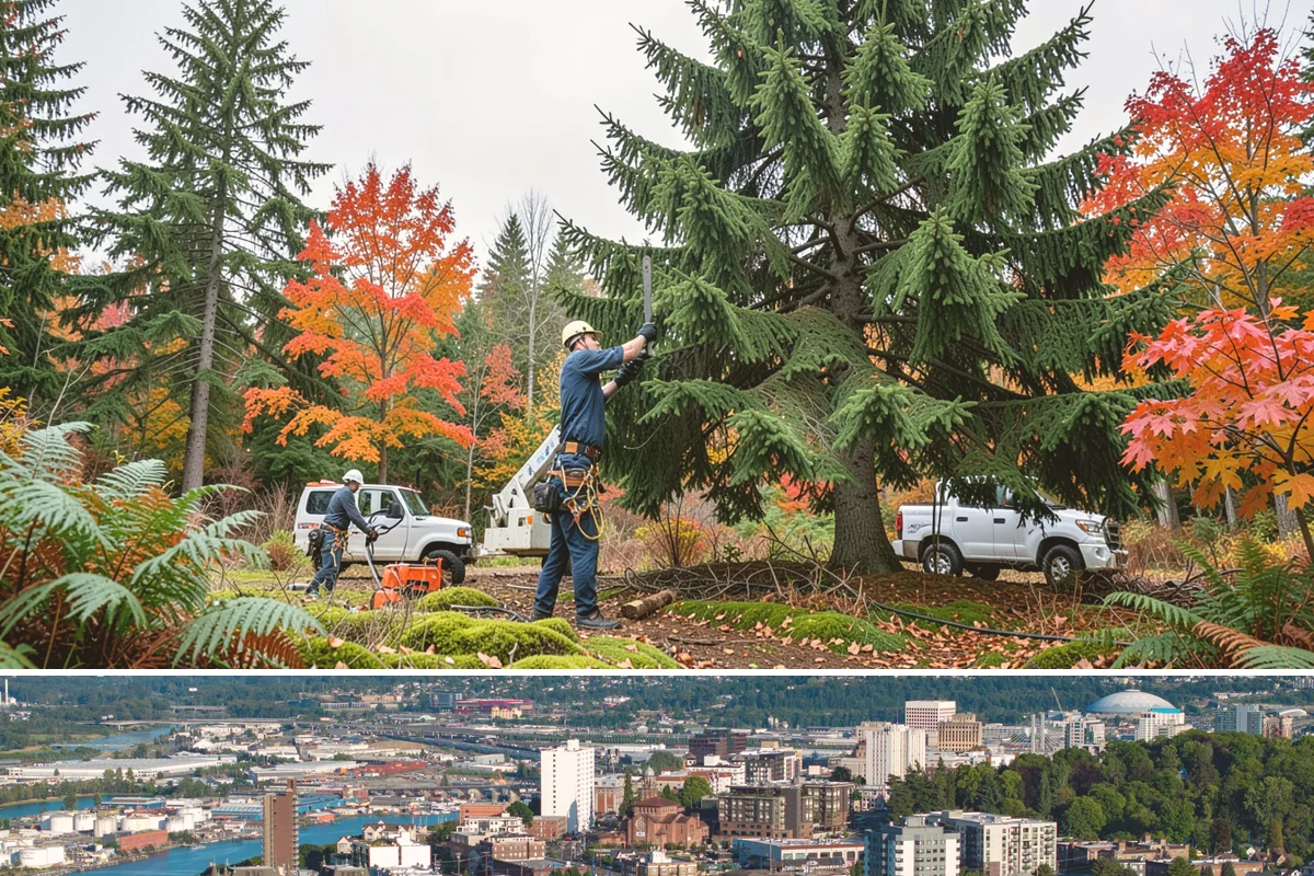 Deep root fertilization in Tacoma, Pierce County, WA - This service can be performed year-round in the Puget Sound region but may require air excavation tools during wetter seasons to...
