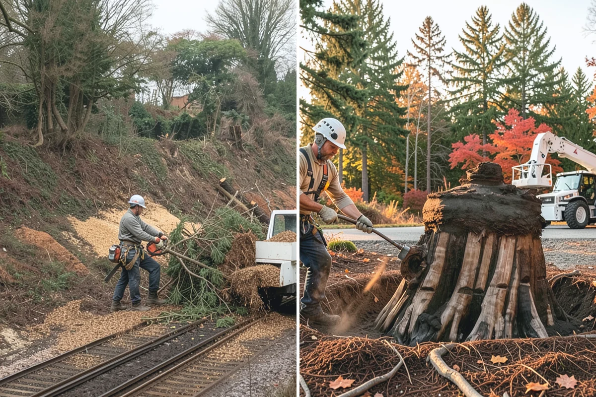 Deep root fertilization in Woodinville, King County, WA - Inspect the tree and its site