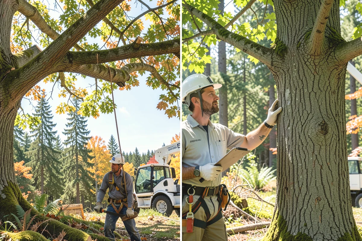 Disease diagnosis in Burien, King County, WA - Inspect the tree and its site