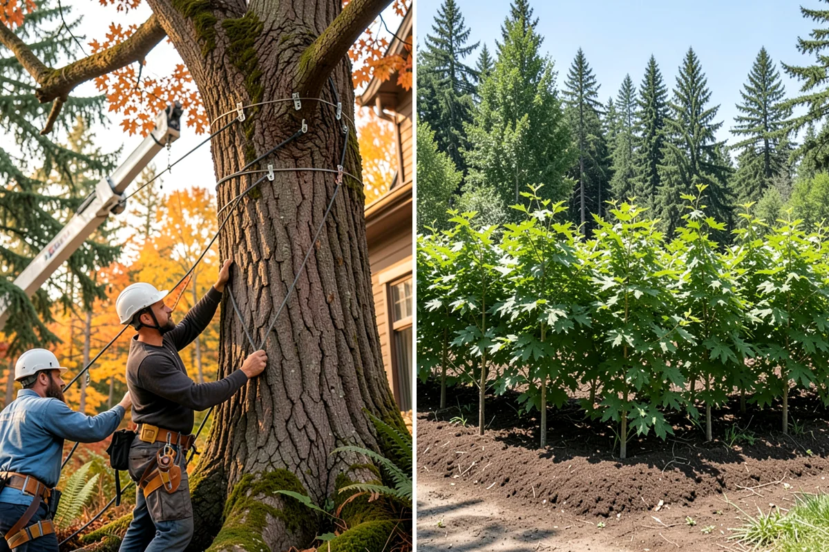 Disease diagnosis in Concrete, Skagit County, WA - Inspect the tree and its site