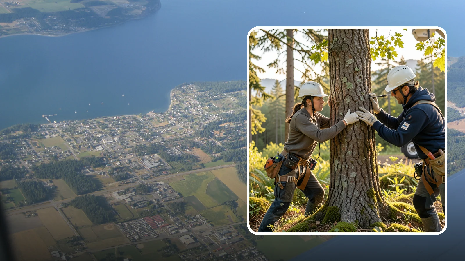Disease diagnosis in Coupeville, Island County, WA - The identification of fungal, bacterial, or other diseases affecting a tree.