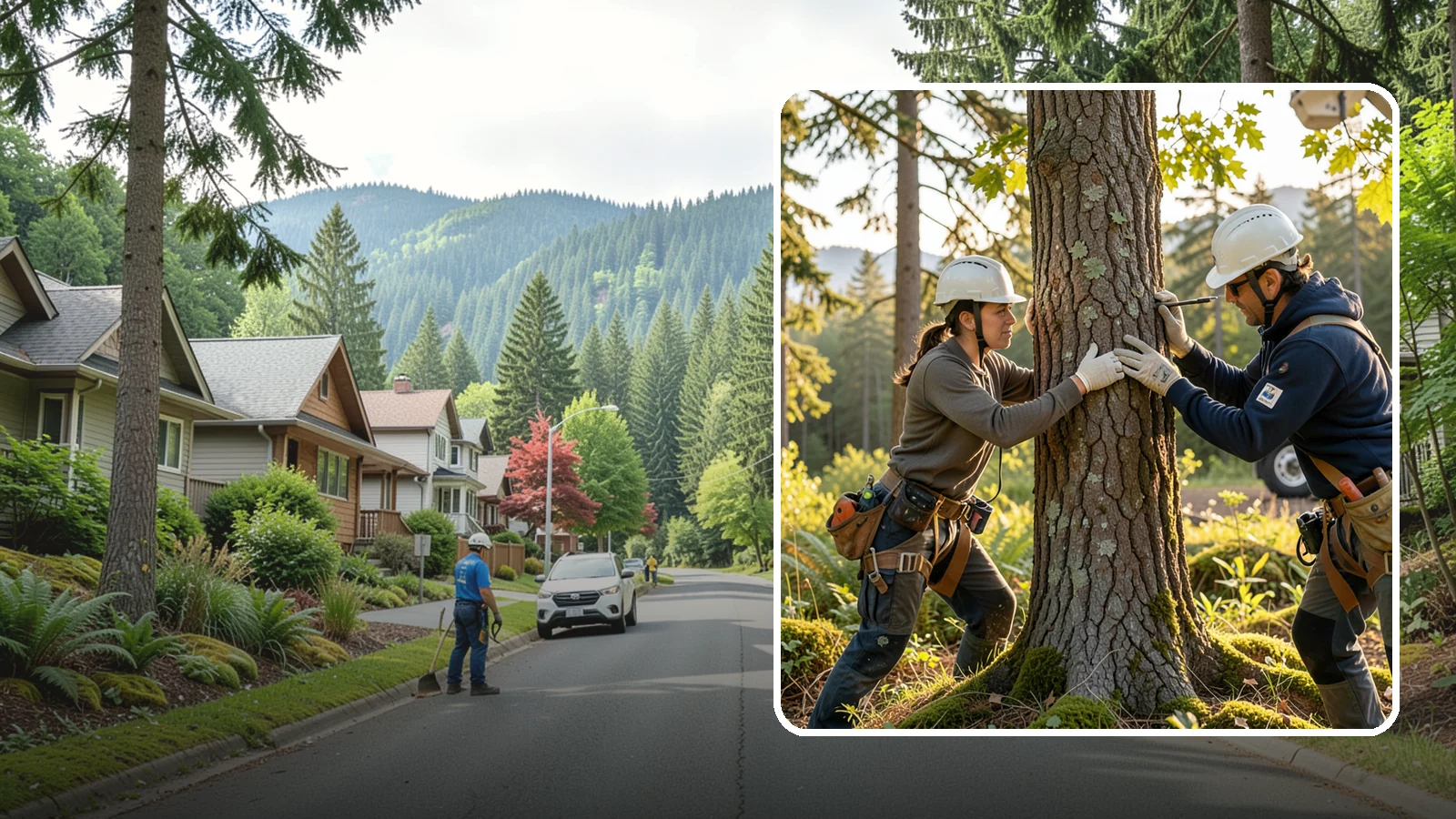 Disease diagnosis in Darrington, Snohomish County, WA - The identification of fungal, bacterial, or other diseases affecting a tree.