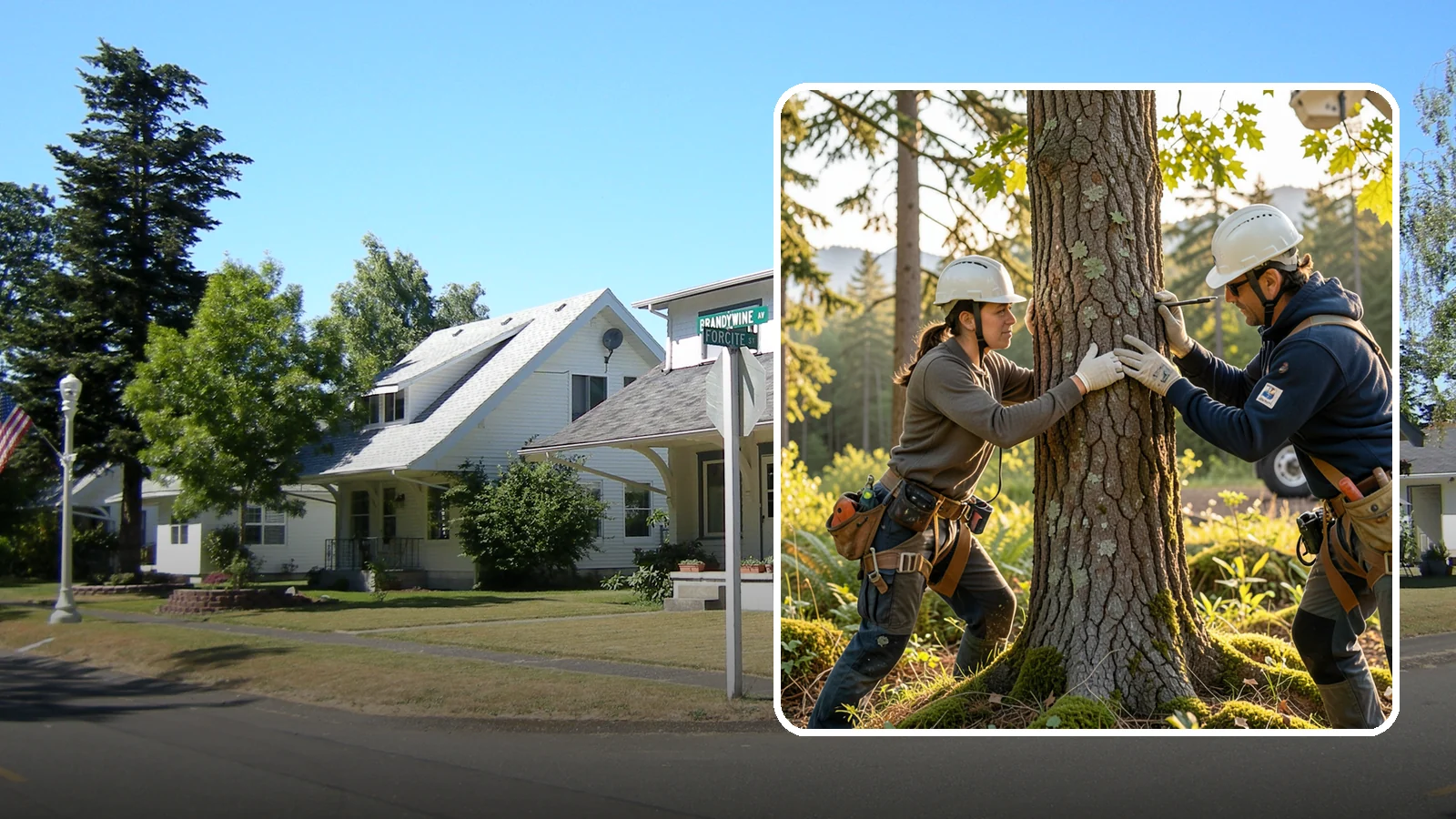 Disease diagnosis in DuPont, Pierce County, WA - The identification of fungal, bacterial, or other diseases affecting a tree.