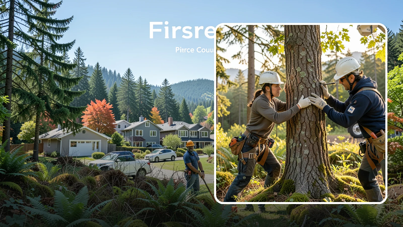 Disease diagnosis in Fircrest, Pierce County, WA - The identification of fungal, bacterial, or other diseases affecting a tree.