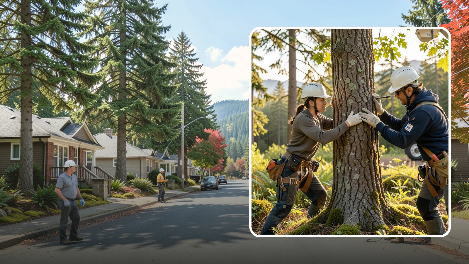 Disease diagnosis in Hunts Point, King County, WA - The identification of fungal, bacterial, or other diseases affecting a tree.