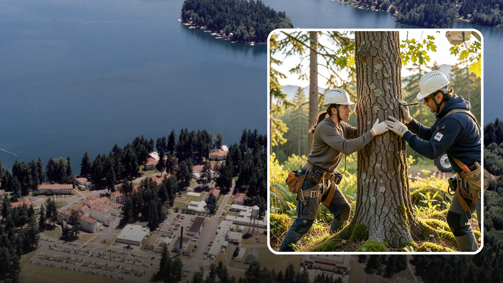 Disease diagnosis in Lakewood, Pierce County, WA - The identification of fungal, bacterial, or other diseases affecting a tree.