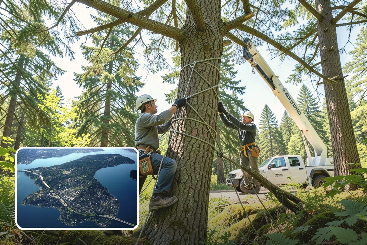 Disease diagnosis in Mercer Island, King County, WA - Supports long-term tree health and stability
