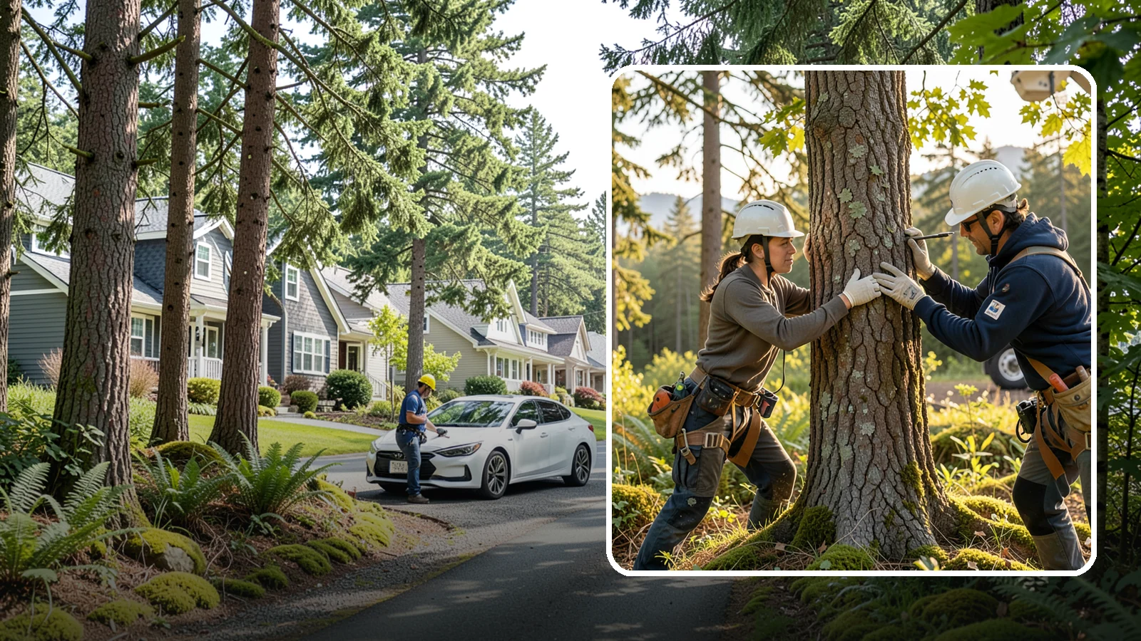 Disease diagnosis in Normandy Park, King County, WA - The identification of fungal, bacterial, or other diseases affecting a tree.
