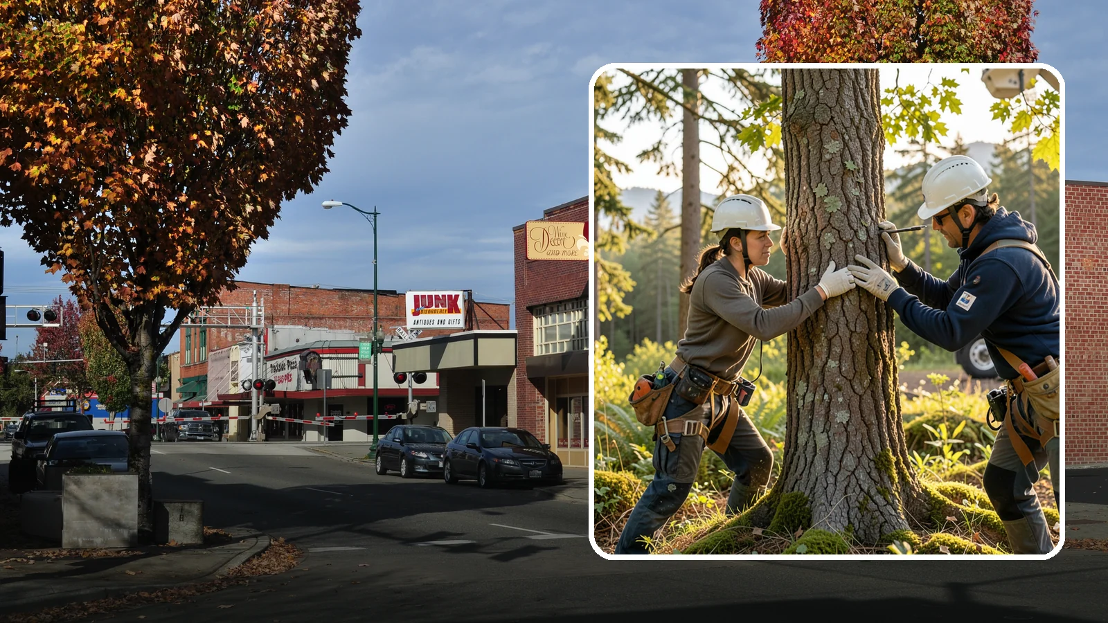 Disease diagnosis in Puyallup, Pierce County, WA - The identification of fungal, bacterial, or other diseases affecting a tree.