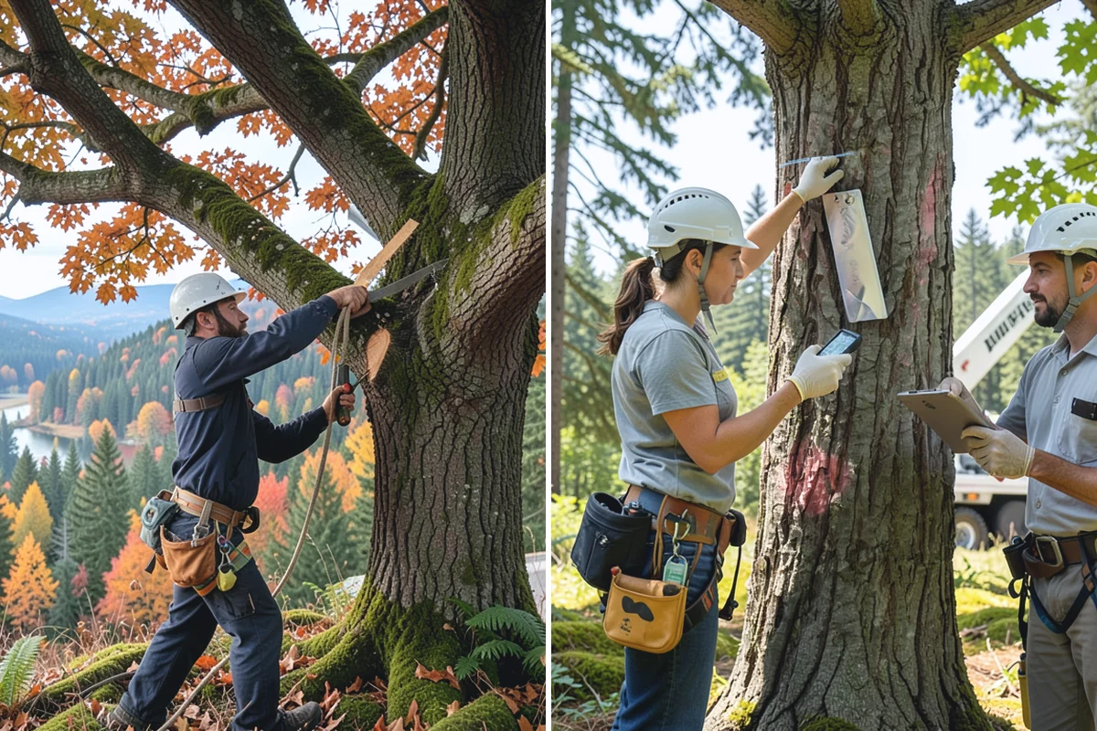 Disease diagnosis in Redmond, King County, WA - Inspect the tree and its site